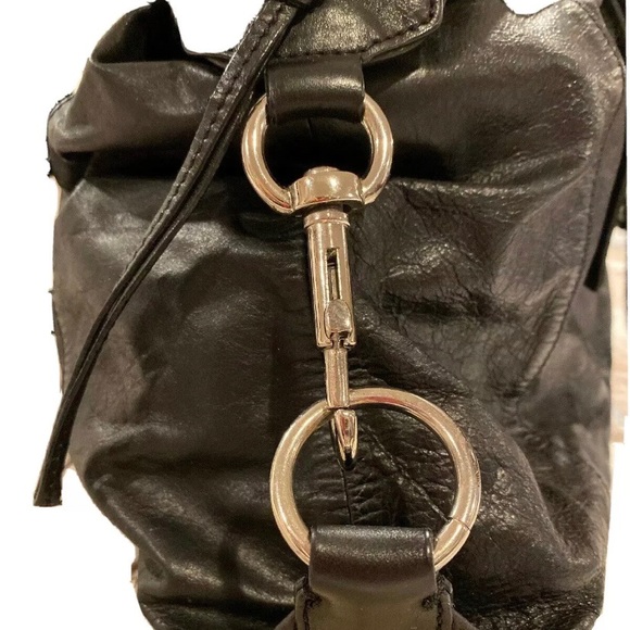 Club Monaco Leather Duffel Bag - Picture 3 of 11